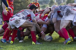 Perugia alghero mischia 2, evidenza Michel e Bresciani-1