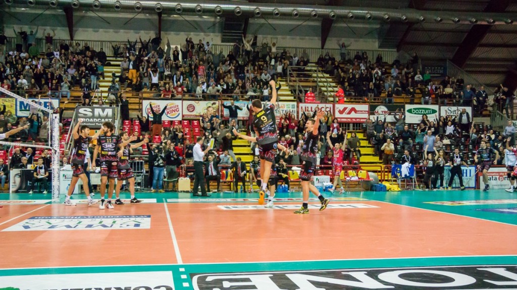 Perugia, esulta per la vittoria