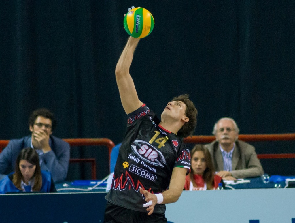 Sir Safety Perugia - Halkbank Ankara 1st Leg Pool G 2015 CEV DenizBank Volleyball Champions League, Palasport Evangelisti Perugia IT, 06.11.2014