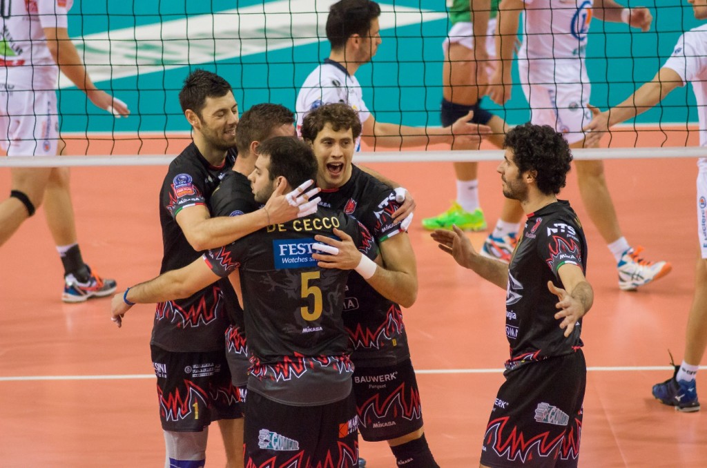 5th Leg Pool G 2015 CEV DenizBank Volleyball Champions League, Palasport Evangelisti Perugia IT, 22.01.2015