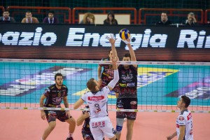 Mattia ROSSO, attacco, Simone BUTI, muro