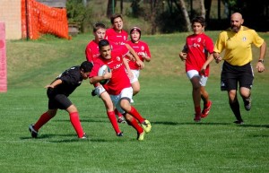 Barton Cus Perugia Under 14 azione 2