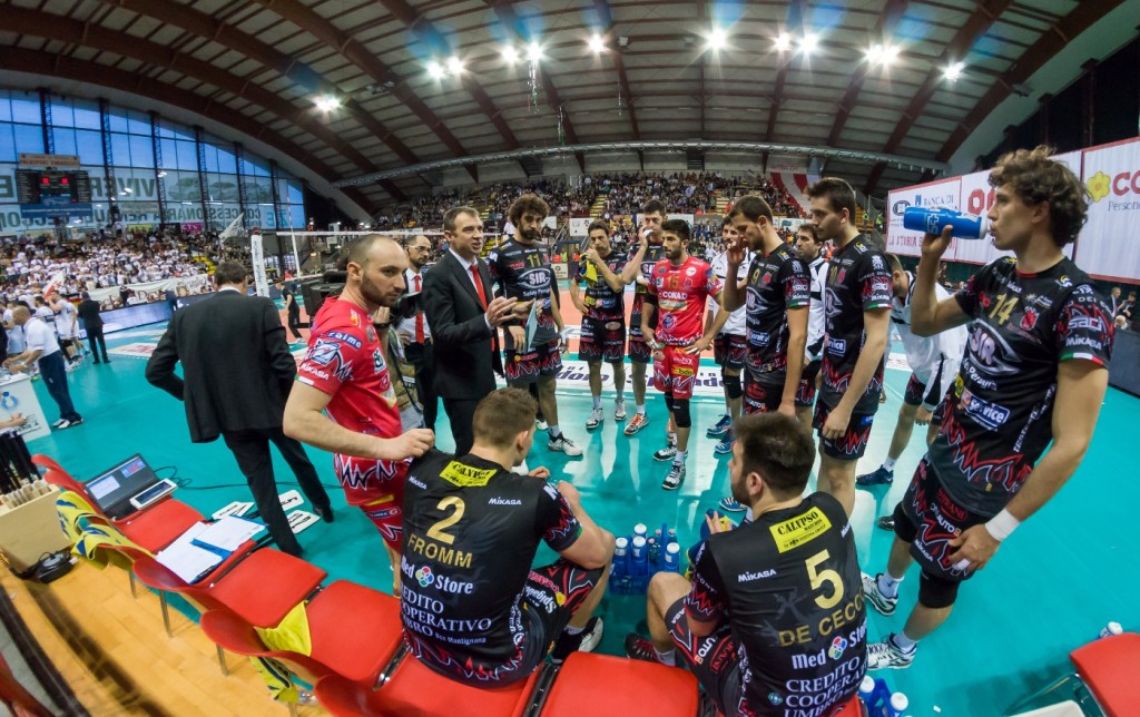 12ª Giornata ritorno, 70º Campionato Serie A1 SuperLega UnipolSai 2014/15. PalaEvangelisti Perugia, 29.03.2015