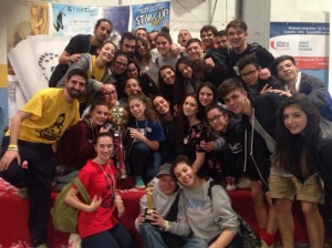 le due squadre - maschile e femminile - vincitrici della star cup 2015