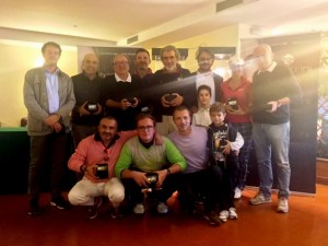 Foto di gruppo dei vincitori Coppa Gioielleria Bartoccini Fidela gioielli