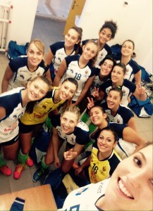 schoolvolleybastia festa dopo prima vittoria