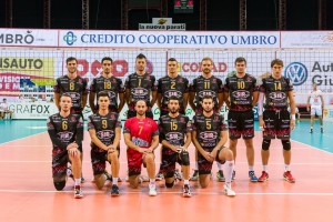 16th Final - Home match. 2016 CEV Volleyball Cup - Men. PalaEvangelisti Perugia IT, 04.11.2015