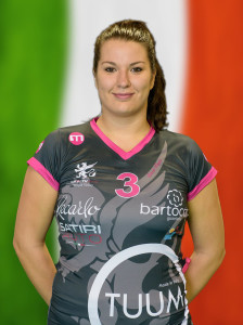 Palleggiatrice | 1994 | TUUM Perugia  Campionato Pallavolo Femminile Serie B1 2015/16