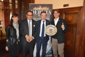Da sin. Francesca Pasquino, Carmelo Campagna, Alvaro Verbena, Ruggero Campi