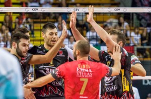 16th Final - Home match. 2016 CEV Volleyball Cup - Men. PalaEvangelisti Perugia IT, 04.11.2015