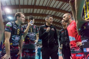 8th Final - Away match. 2016 CEV Volleyball Cup - Men. PalaEvangelisti Perugia IT, 16.12.2015