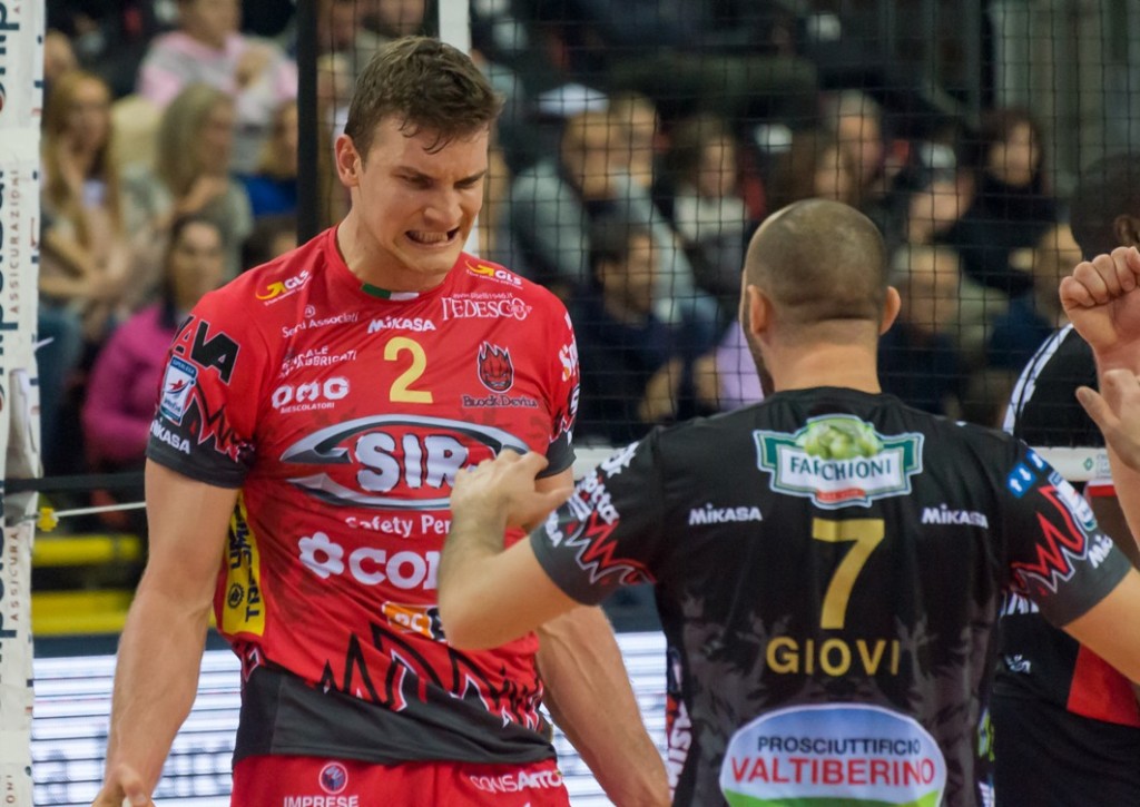 8ª giornata Campionato Italiano di pallavolo maschile Serie A1 SuperLega UnipolSai 2015/16. PalaEvangelisti Perugia, 29.11.2015