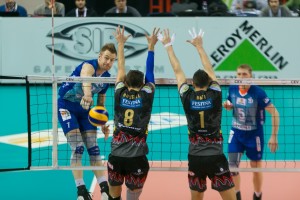 Challenge round - Home match. 2016 CEV Volleyball Cup - Men. PalaEvangelisti Perugia IT, 18.02.2016