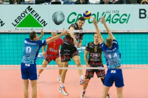Challenge round - Home match. 2016 CEV Volleyball Cup - Men. PalaEvangelisti Perugia IT, 18.02.2016