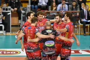 22ª giornata Campionato Italiano di pallavolo maschile Serie A1 SuperLega UnipolSai 2015/16. PalaEvangelisti Perugia, 06.03.2016