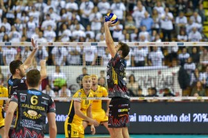 20ª giornata Campionato Italiano di pallavolo maschile Serie A1 SuperLega UnipolSai 2015/16. PalaEvangelisti Perugia, 24.02.2016