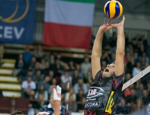 Challenge round - Home match. 2016 CEV Volleyball Cup - Men. PalaEvangelisti Perugia IT, 18.02.2016
