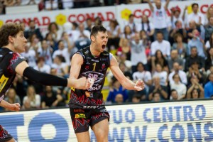 Gara 4 Semifinale PlayOff Scudetto Campionato Italiano di pallavolo maschile Serie A1 SuperLega UnipolSai 2015/16. PalaEvangelisti Perugia, 24.04.2016