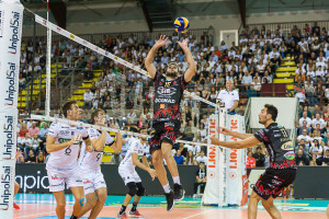 «Sir Safety Conad Perugia - Kioene Padova» 2ª giornata SuperLega UnipolSai Campionato italiano di Pallavolo Maschile Serie A1