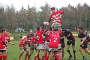 Barton Rugby Perugia under 16 touche